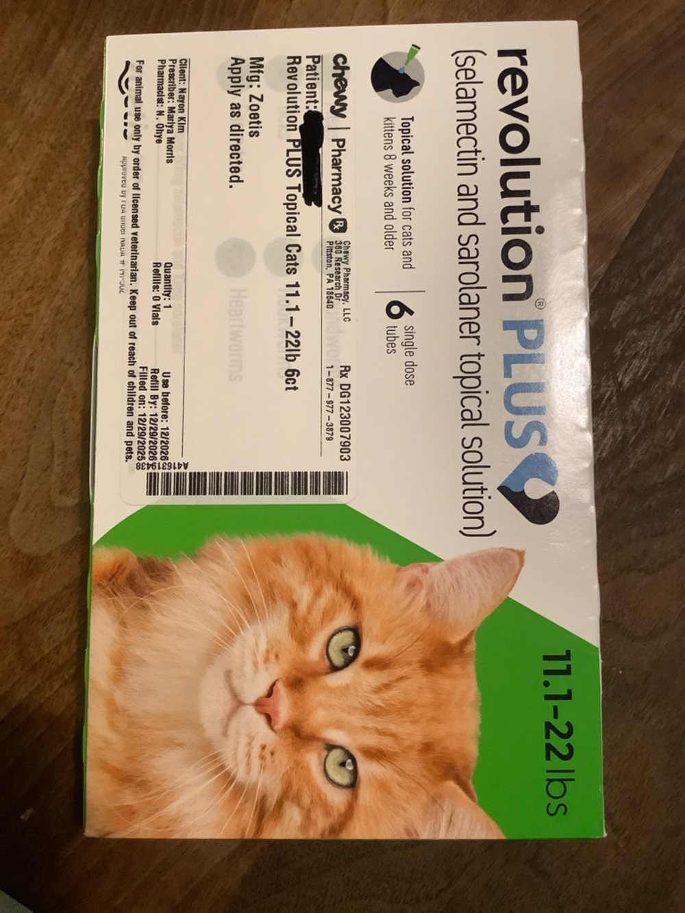 NWT Revolution Plus For Cats Rx - Picture 3 of 5